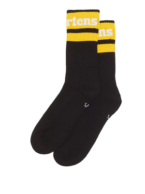 DR MARTENS Dr Martens Calzini Athletic Logo Sock Nero