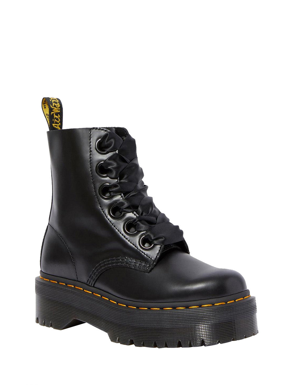 DR MARTENS Molly Buttero Anfibio Donna - Nero