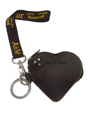 Dr Martens Portafoglio Cuore Di Cuoio Dr Martens - Nero
