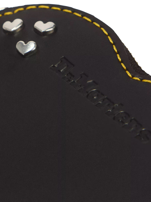 Dr Martens Portafoglio Cuore Di Cuoio Dr Martens - Nero