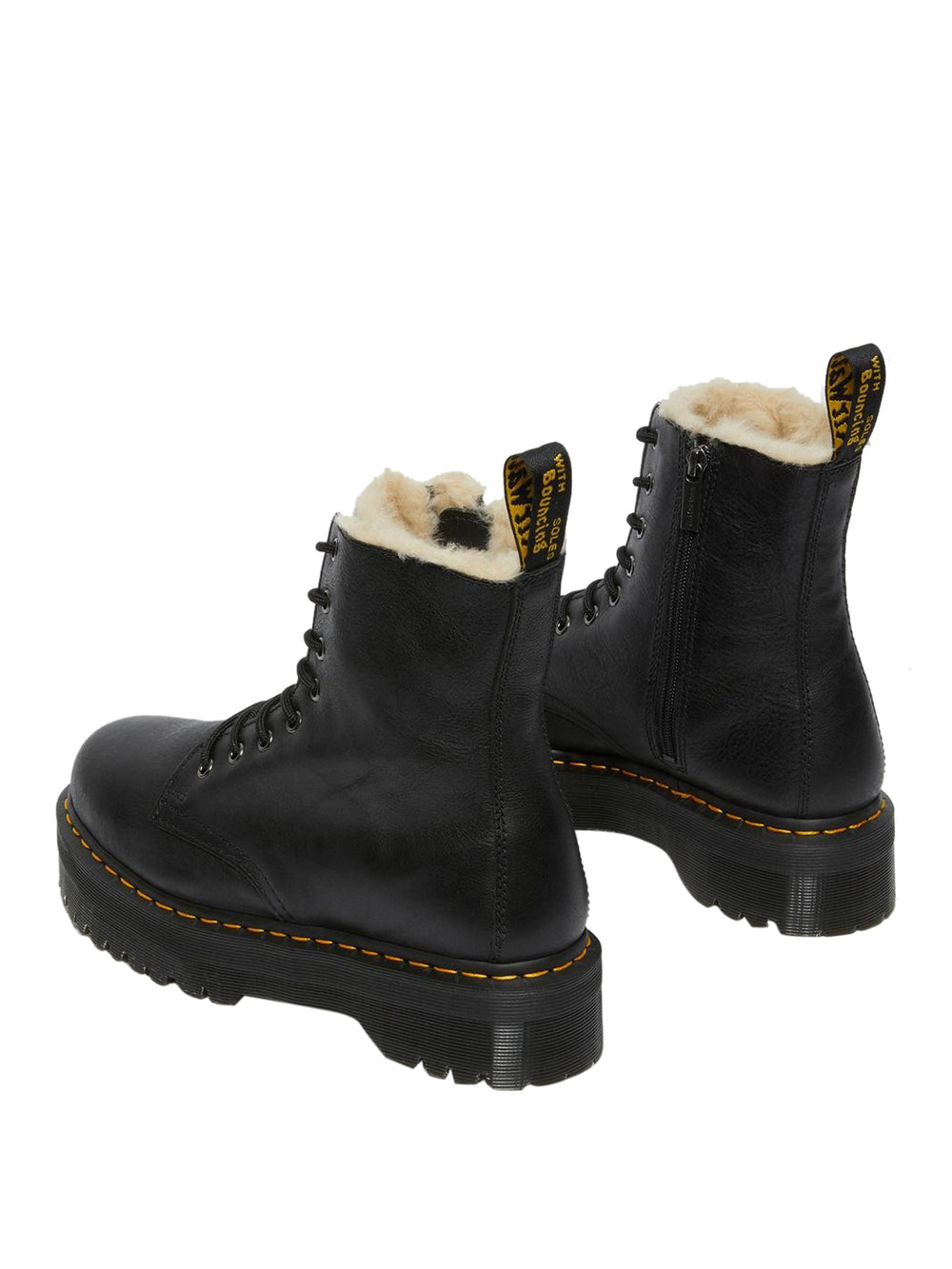 Dr Martens Anfibio Jadon Fl Pisa Dr Martens Nero
