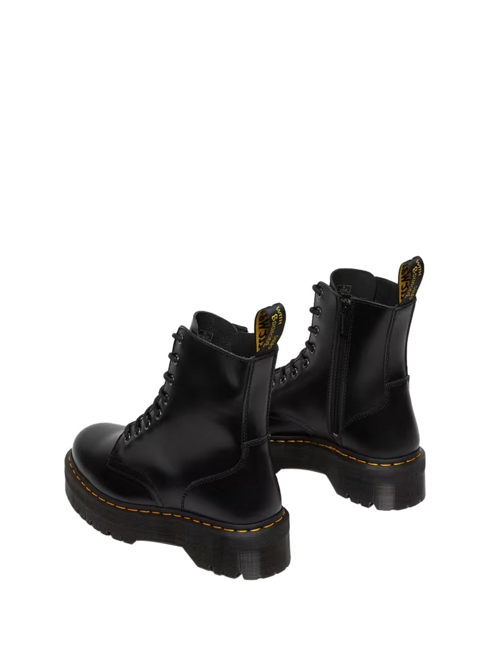 DR MARTENS Jadon Polished Smooth Anfibio Donna - Nero
