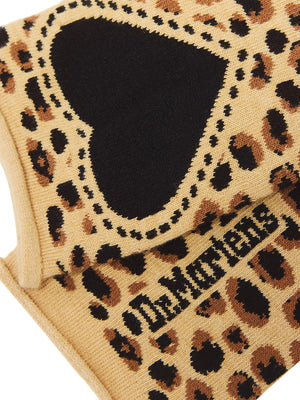 DR MARTENS Dr Martens Calzini Leopard Heart Giallo