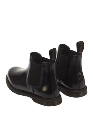 DR MARTENS Biker Mayfare Chelsea Polished Smooth Dr Martens - Nero