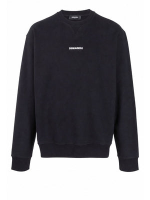 Dsquared Felpa Junior D2S888U Slouch Fit Dsquared2 - Nero