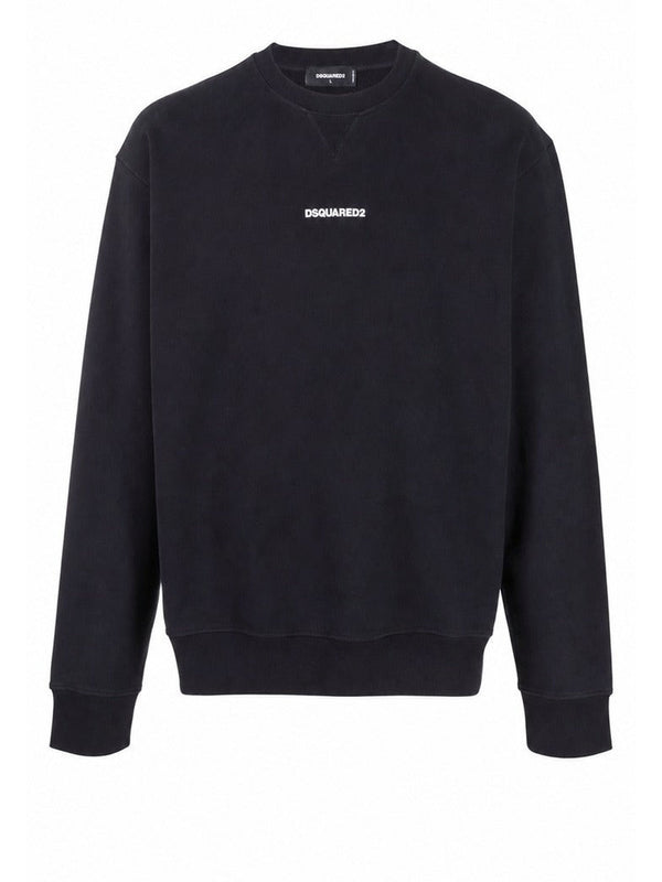 Dsquared Felpa Junior D2S888U Slouch Fit Dsquared2 - Nero