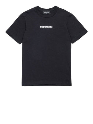 Dsquared Tshirt Junior D2T1146U Slouch Fit Dquared2 - Nero