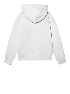 Dsquared Felpa Junior D2S999U Slouch Fit Dsquared2 - Bianco