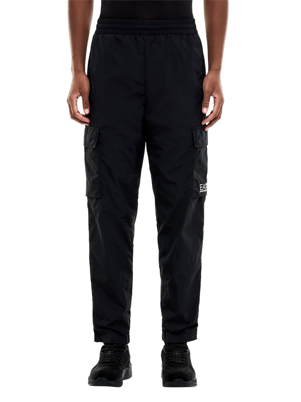 Ea7 Pantaloni Ea7 cargo Core Identity con vestibilità regular - Nero