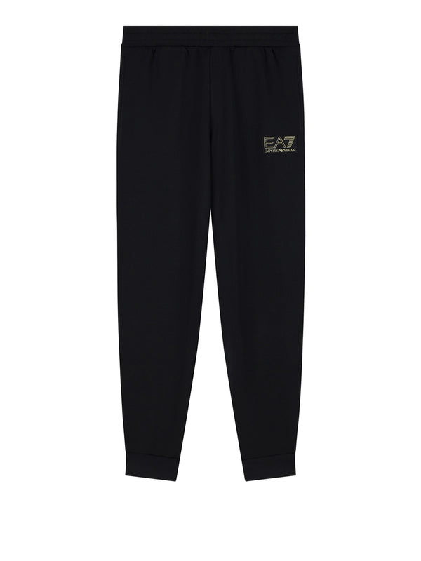 EA7 Pantaloni Ea7 Premium Label slim fit in jersey - Nero