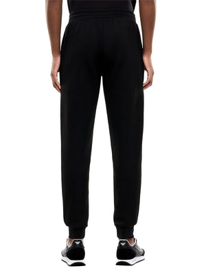 EA7 Pantaloni Ea7 Premium Label slim fit in jersey - Nero