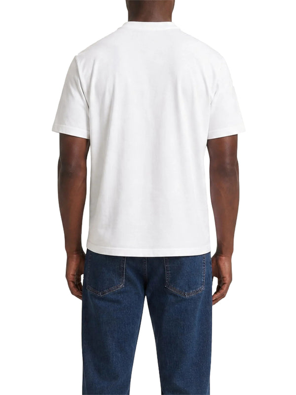 EA7 Ea7 T-shirt Visibility in jersey di cotone - Bianco