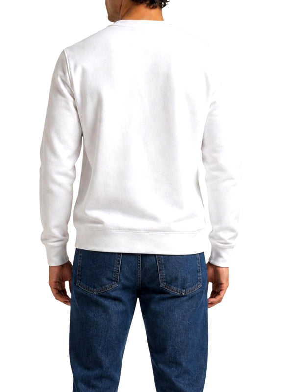 EA7 Felpa Girocollo EA7 - Bianco/Nero