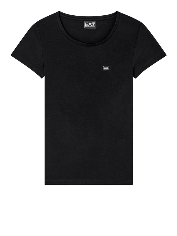 EA7 Tshirt Core Lady In Jersey Cotone EA7 - Nero
