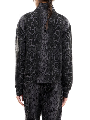 EA7 Felpa Graphic In Jersey Di Cotone EA7 - Fancy Asphalt