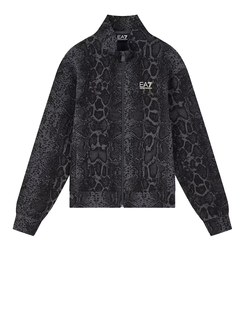 Ea7 Felpa Graphic In Jersey Di Cotone EA7 - Fancy Asphalt