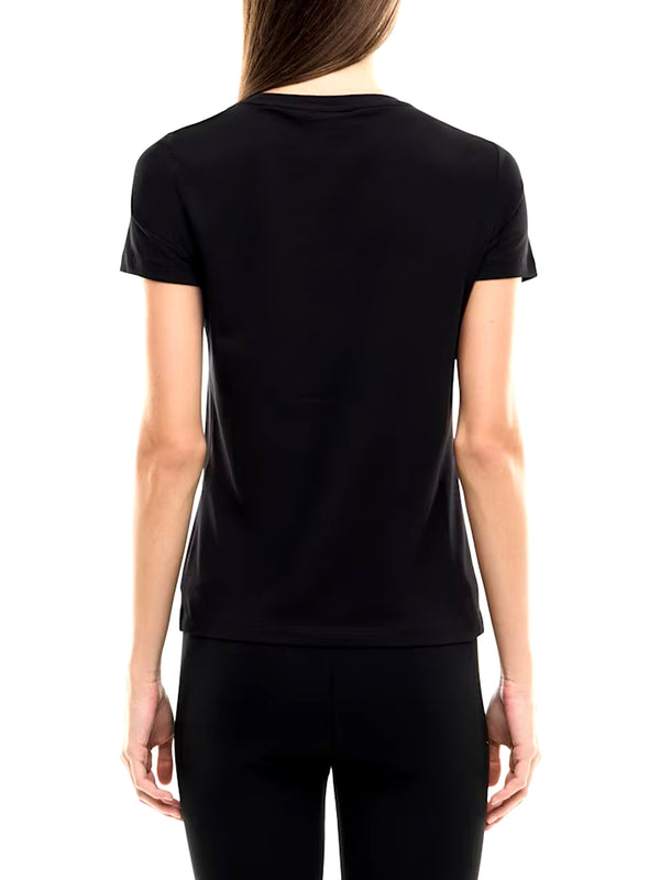 EA7 Tshirt In Jersey Cotone EA7 - Nero