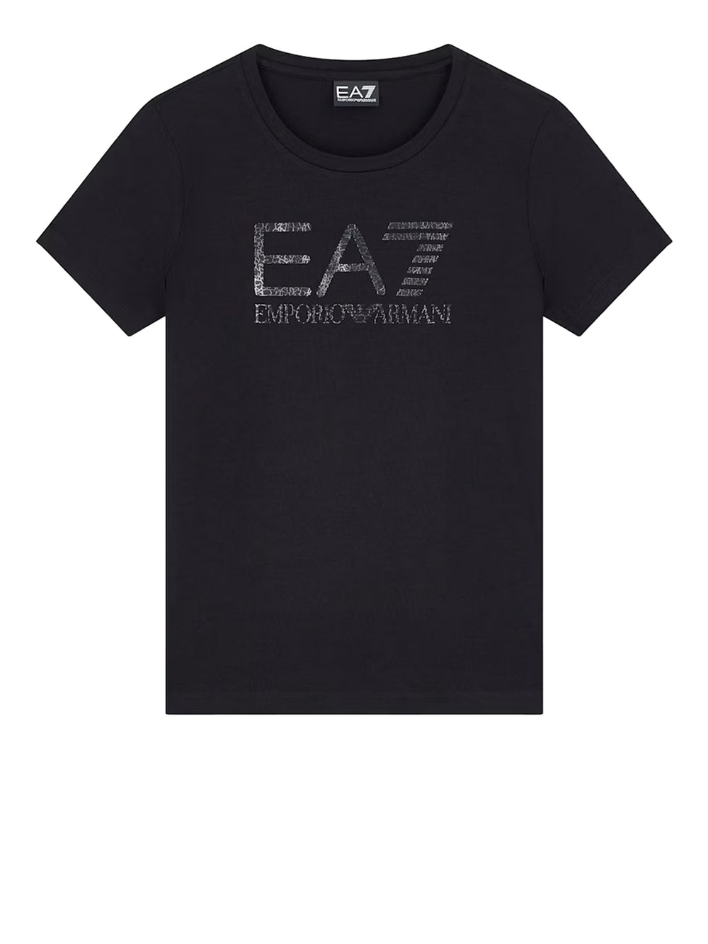 Ea7 Tshirt In Jersey Cotone EA7 - Nero