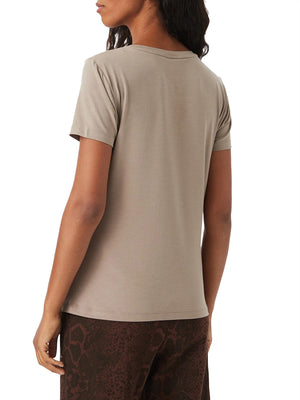 EA7 Tshirt In Jersey Cotone EA7 - Cinder