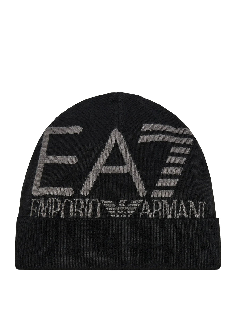 Ea7 Cappello Ea7 Logo Frontale Nero