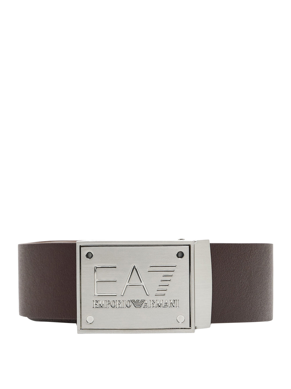 EA7 Cintura Ea7 reversibile Marrone