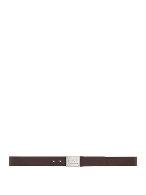 EA7 Cintura Ea7 reversibile Marrone
