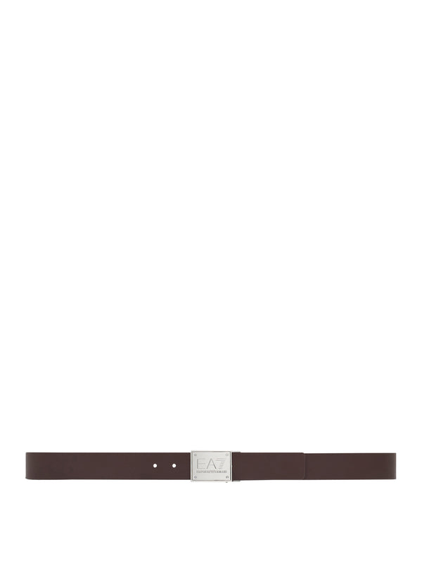 EA7 Cintura Ea7 reversibile Marrone
