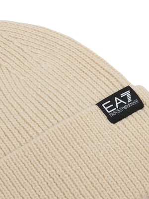 EA7 Cappello Beanie EA 7 - Almond Milk