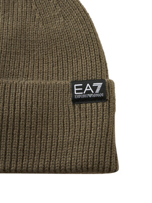 Ea7 Cappello Ea7 Tinta Unita Khaki