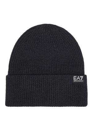 EA7 Cappello Beanie EA 7 - Blu Marino