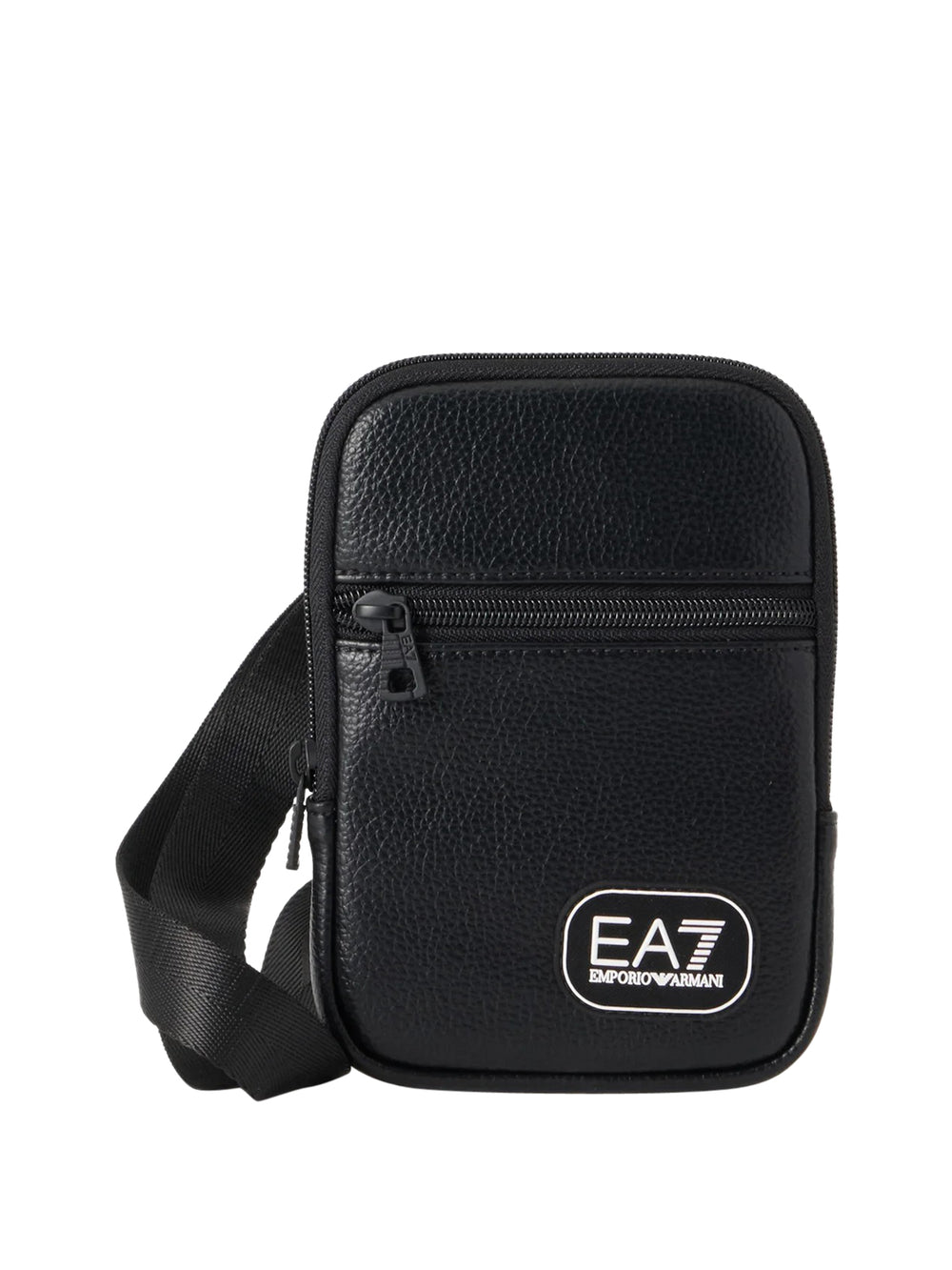 EA7 Borsa A Tracolla Logo Frontale Nero