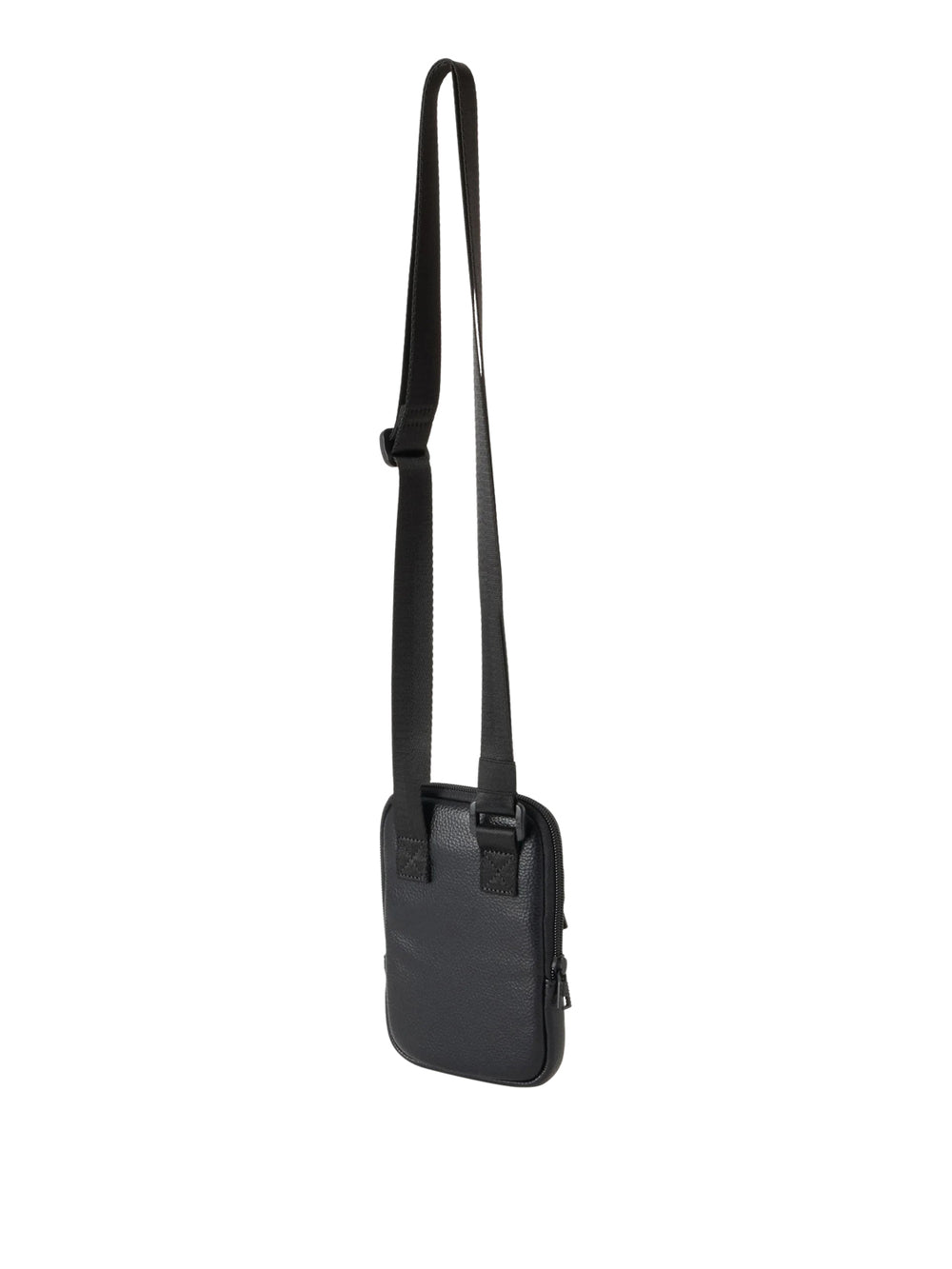 EA7 Borsa A Tracolla Logo Frontale Nero