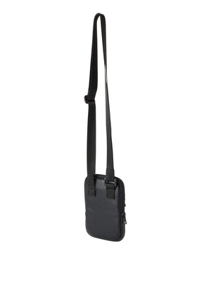 EA7 Borsa A Tracolla Logo Frontale Nero