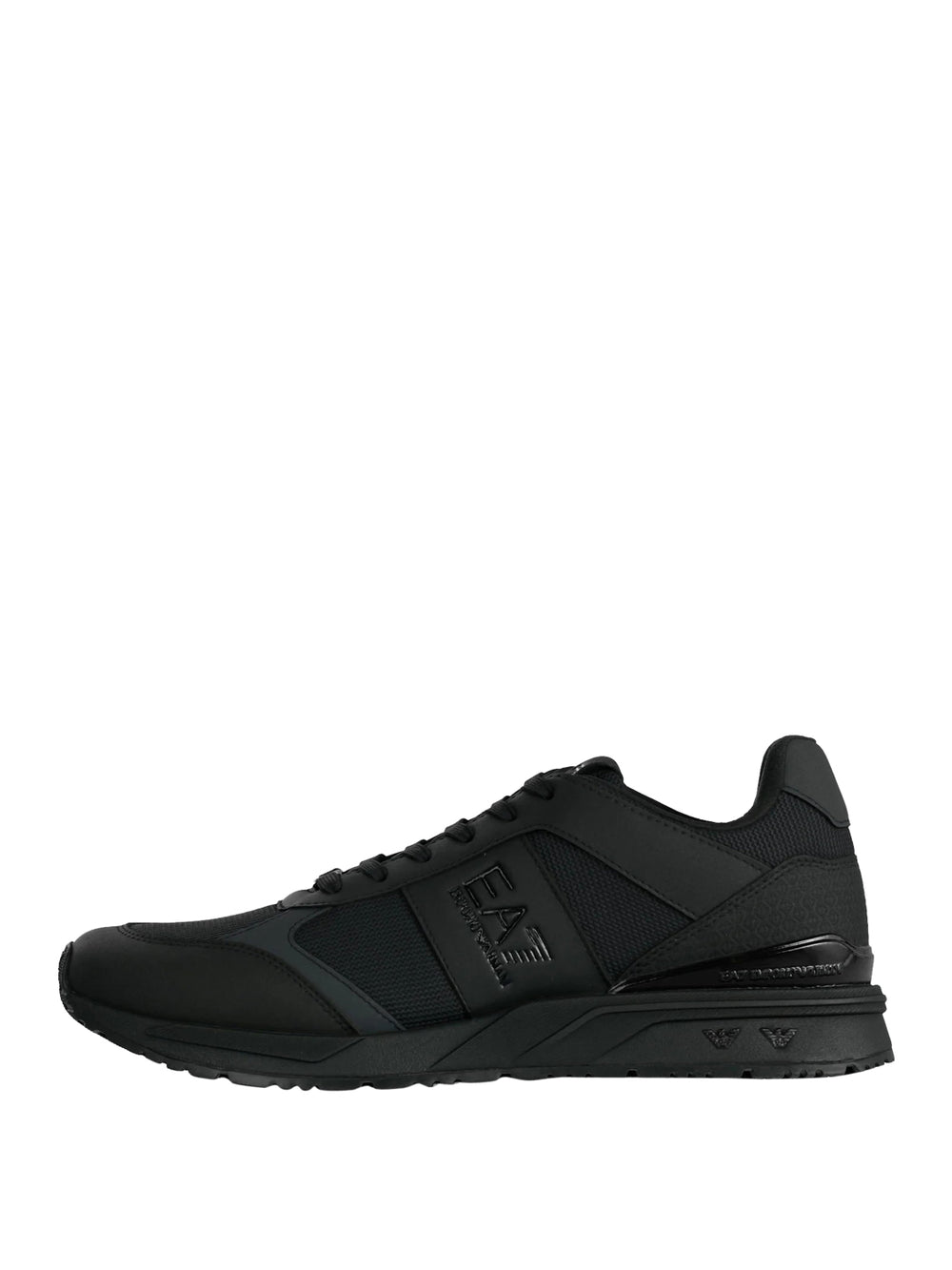 EA7 Sneaker Ea7 Logo Impresso Nero