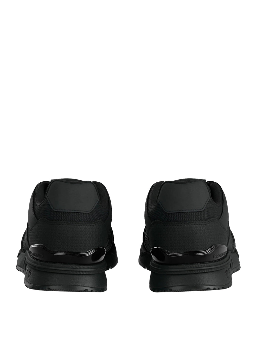 EA7 Sneaker Ea7 Logo Impresso Nero