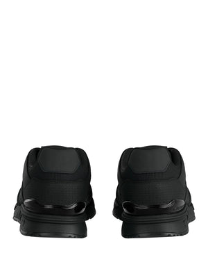EA7 Sneaker Ea7 Logo Impresso Nero