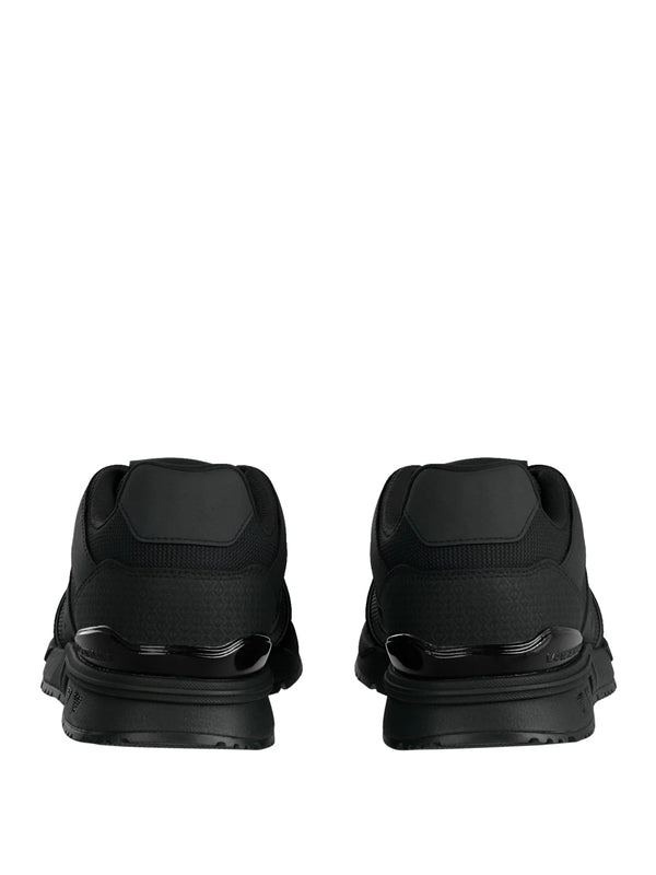 EA7 Sneaker Ea7 Logo Impresso Nero