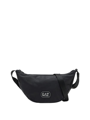 Ea7 Borsa A Tracolla Ea7 Logo Frontale Nero