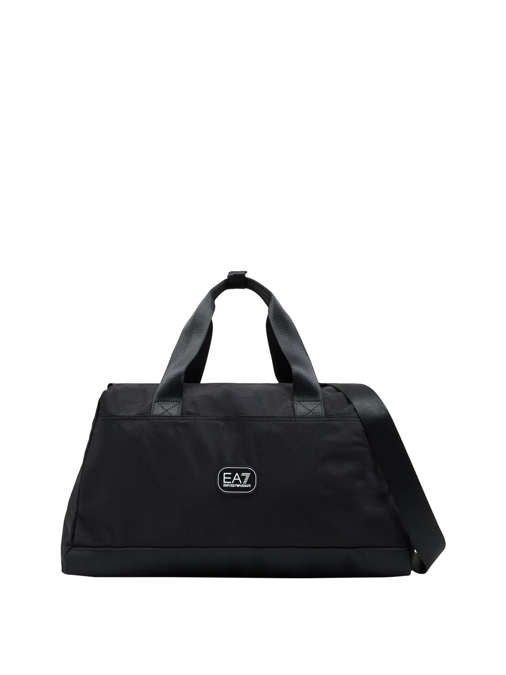 Ea7 Borsone Ea7 Logo Frontale Nero