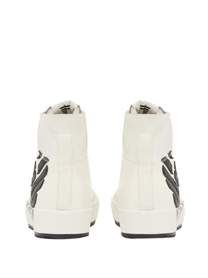EA7 Sneaker Alta Con Motivo Geometrico EA7 - Bianco