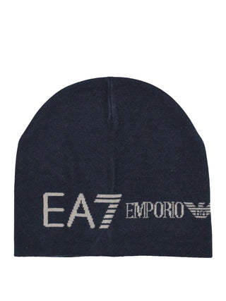 Ea7 Cappello Ea7 Tinta Unita Blu