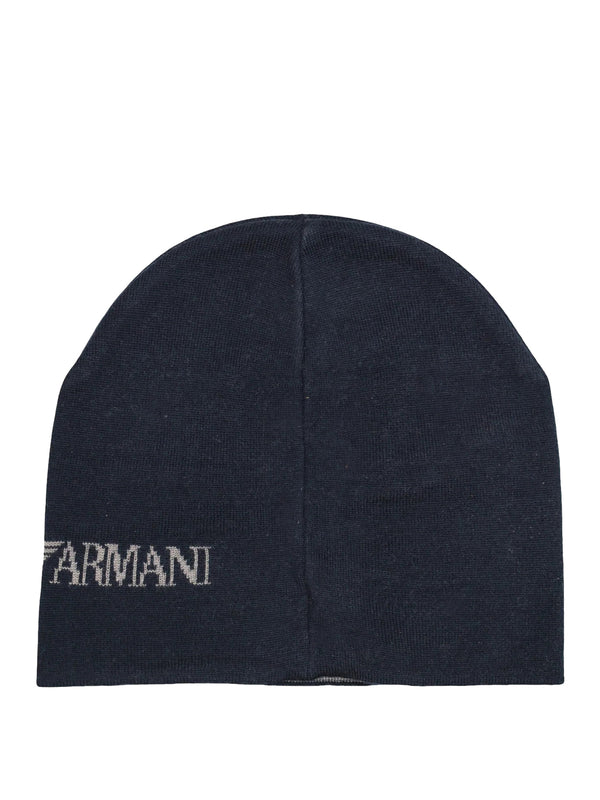 Ea7 Cappello Ea7 Tinta Unita Blu