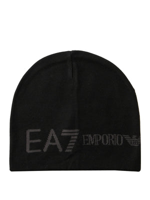 Ea7 Cappello Ea7 Tinta Unita Nero