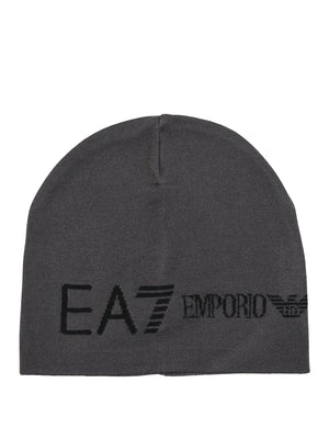 Ea7 Cappello Ea7 Tinta Unita Asphalt
