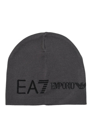 Ea7 Cappello Ea7 Tinta Unita Asphalt