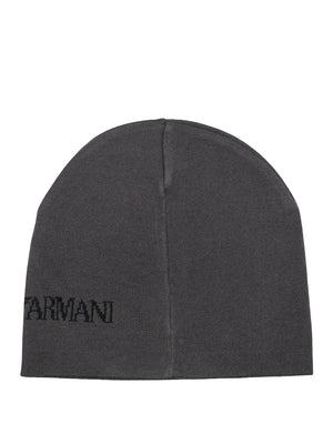 Ea7 Cappello Ea7 Tinta Unita Asphalt
