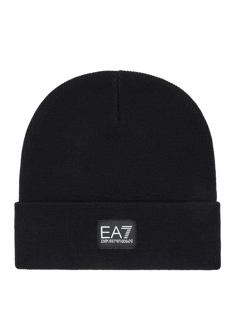 EA7 Berretto Ea7 Logo Frontale Nero