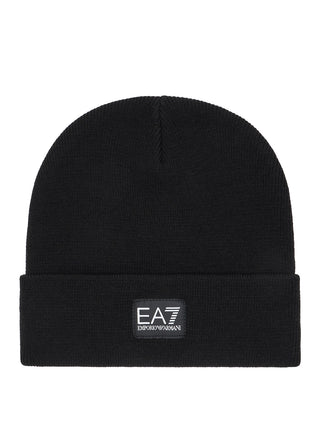 Ea7 Berretto Ea7 Logo Frontale Nero