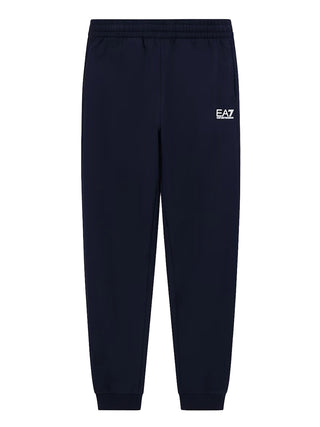 EA7 Pantaloni Core Identity regular fit jersey EA7 - Blu
