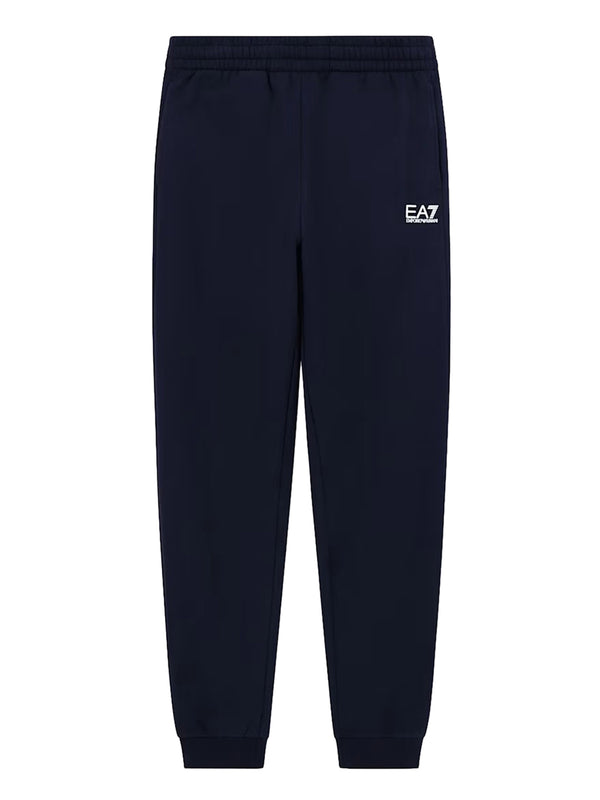 EA7 Pantaloni Core Identity regular fit jersey EA7 - Blu